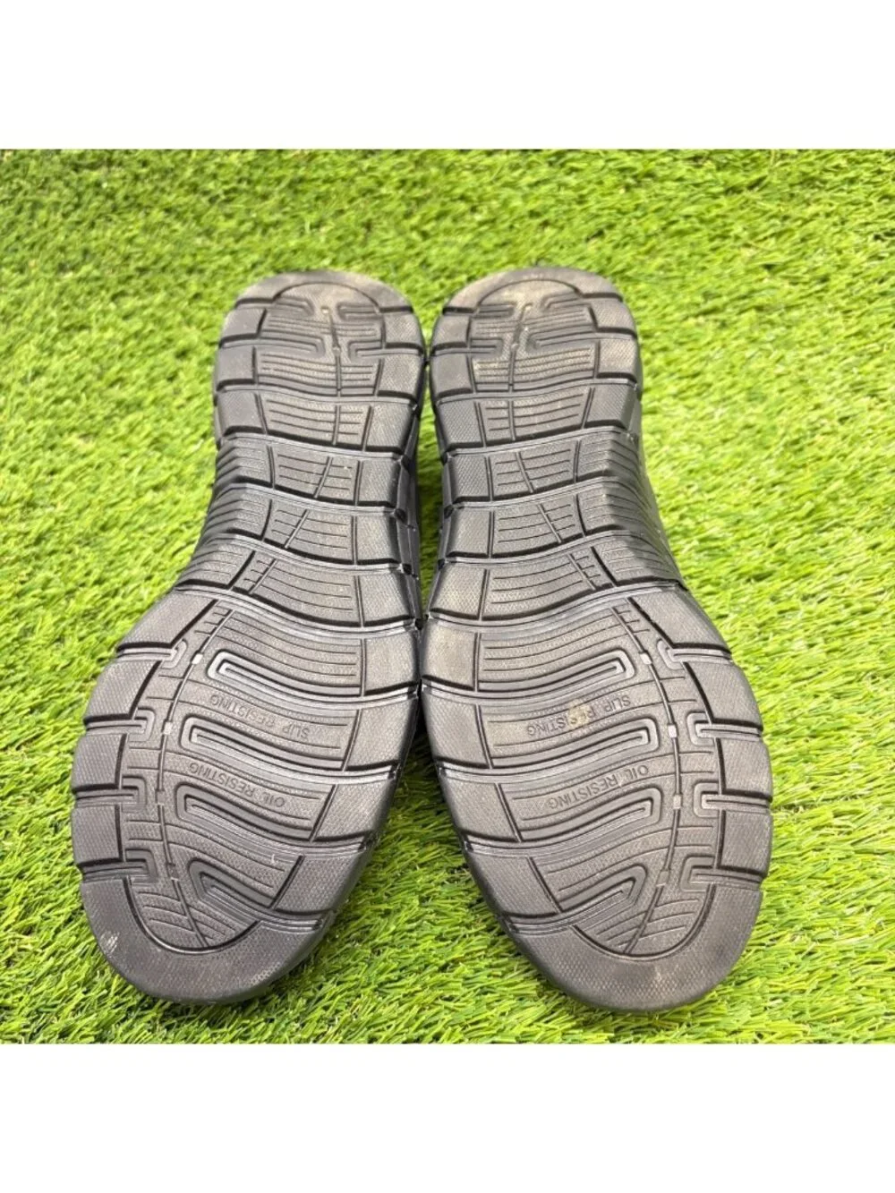 Reebok Sublite Cushion Womens Size 9.5D Black Composite Toe Safety Work Shoes